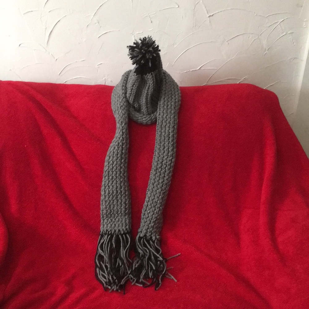 Scarfs and hats.